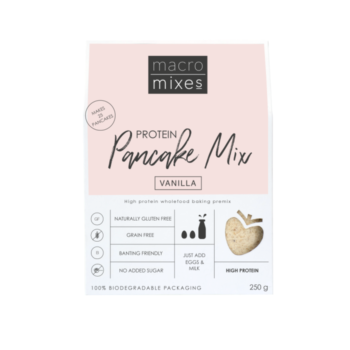 Macro Mixes Vanilla Protein Pancake Premix 250g