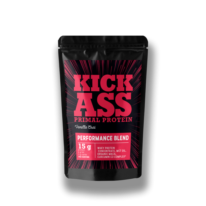 Kick Ass Primal Protein Vanilla Chai 35g
