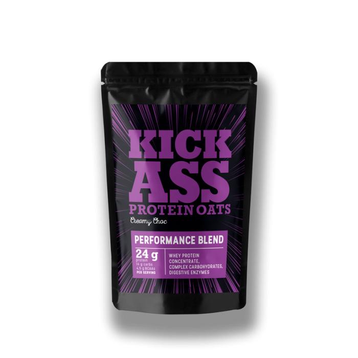 Kick Ass Protein Oats Creamy Choc 60g