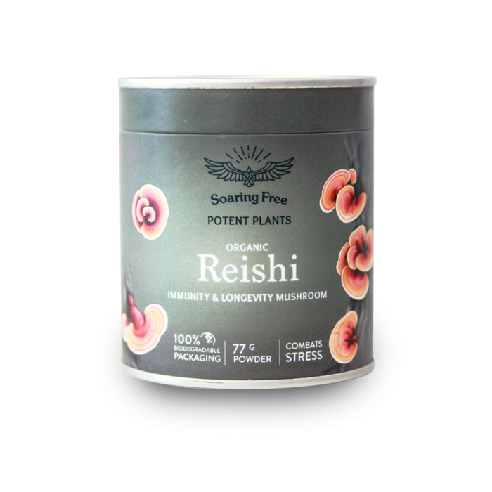 Soaring Free Potent Plants Organic Reishi Powder 77g