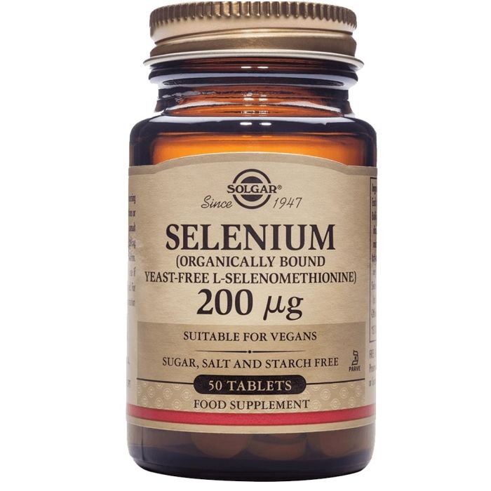 Solgar Selenium 200 ug 50s