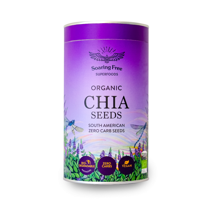 Soaring Free Superfoods Organic Chia Seeds 500g