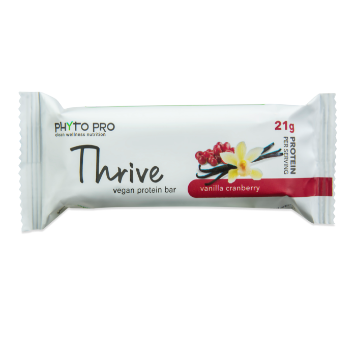 Phyto Pro Thrive Bar Vanilla Cranberry 55g