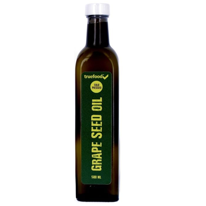 Truefood Cold-Pressed Grape Seed Oil 500ml 