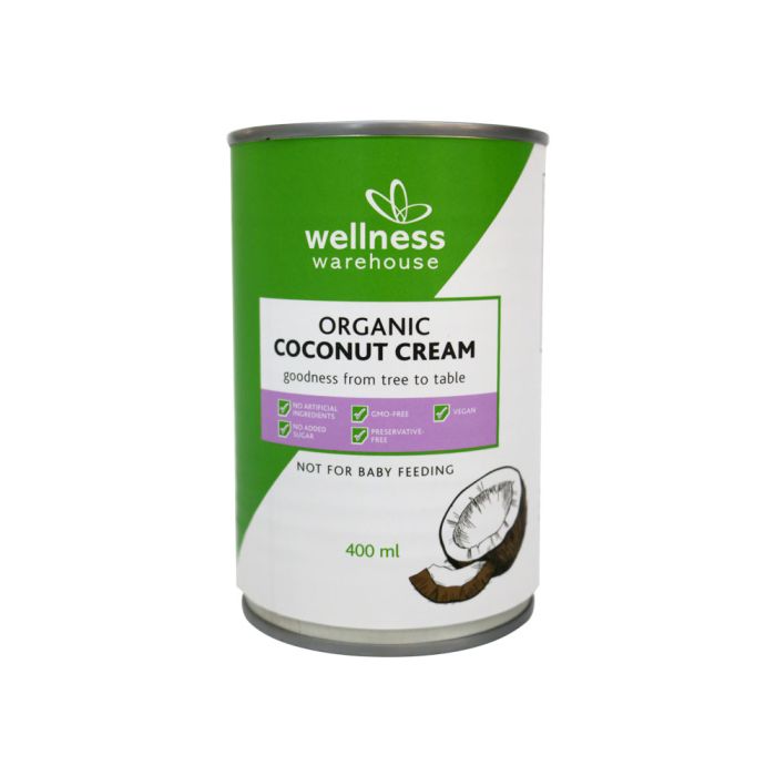 Wellness  Organic Coconut Cream  400ml